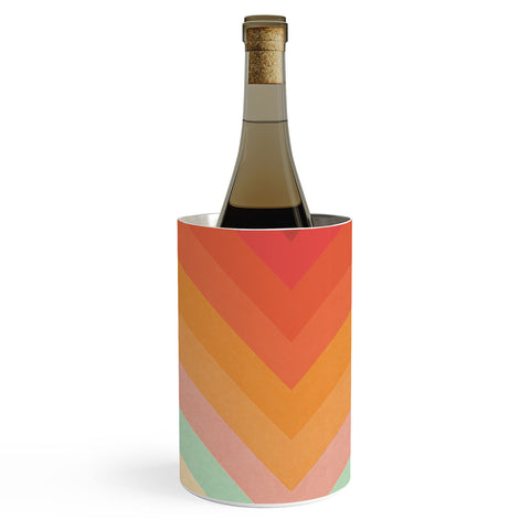 Florent Bodart Rainbow Chevrons Wine Chiller