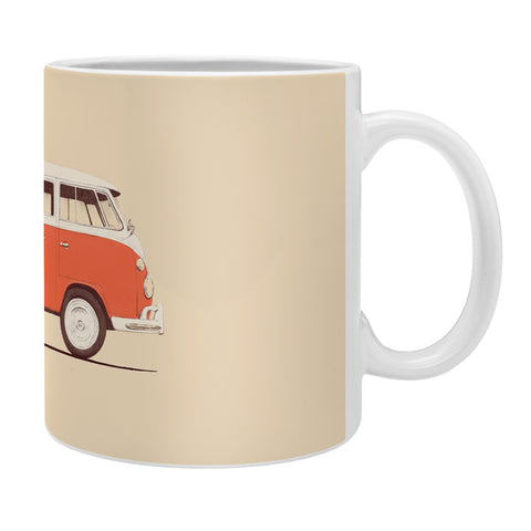 Florent Bodart Red Van Coffee Mug