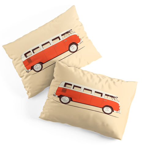 Florent Bodart Red Van Pillow Shams