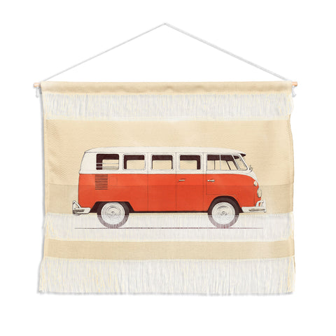 Florent Bodart Red Van Wall Hanging Landscape