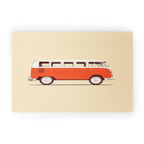 Florent Bodart Red Van Welcome Mat