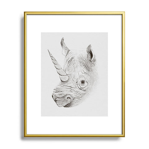 Florent Bodart Rhinoplasty Metal Framed Art Print