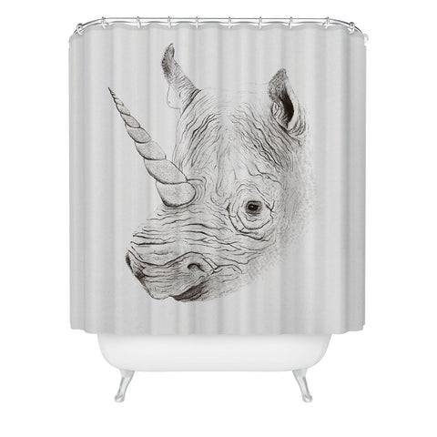 Florent Bodart Rhinoplasty Shower Curtain