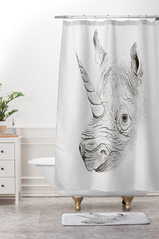 Florent Bodart Rhinoplasty Shower Curtain And Mat