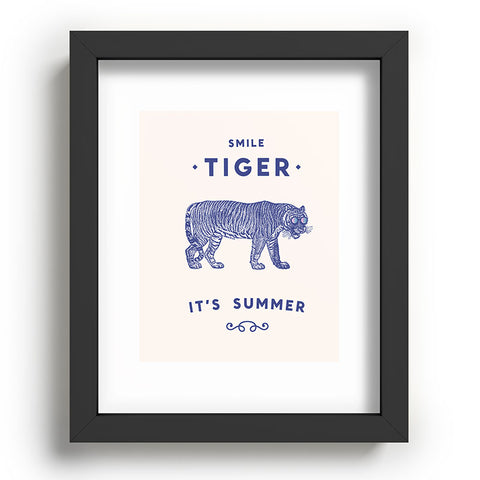 Florent Bodart Smile Tiger Recessed Framing Rectangle