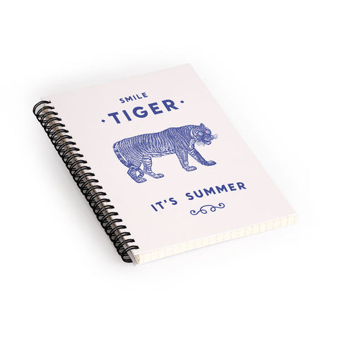 Florent Bodart Smile Tiger Spiral Notebook