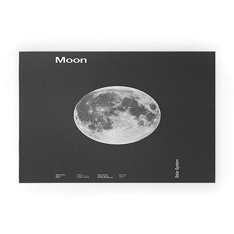 Florent Bodart Solar System Moon Welcome Mat