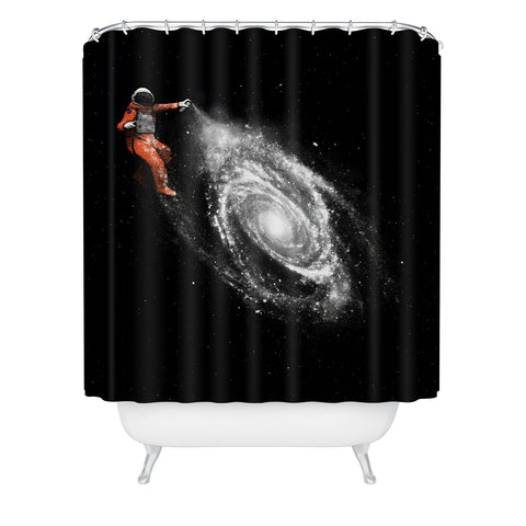 Florent Bodart Space Art Shower Curtain