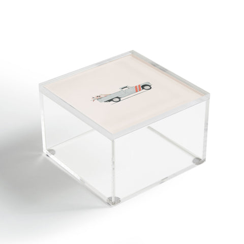 Florent Bodart Surfboard Pick Up Van Acrylic Box