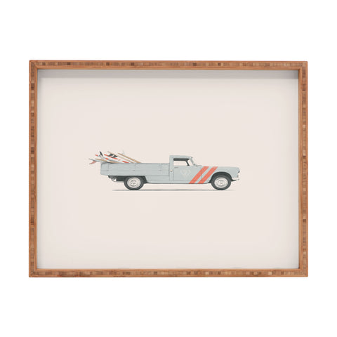 Florent Bodart Surfboard Pick Up Van Rectangular Tray