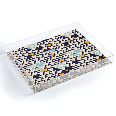 Florent Bodart Triangles and triangles Acrylic Tray