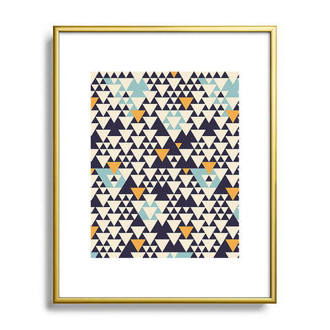 Florent Bodart Triangles and triangles Metal Framed Art Print