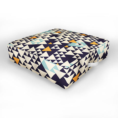 Florent Bodart Triangles and triangles Outdoor Floor Cushion