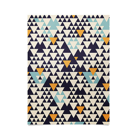 Florent Bodart Triangles and triangles Poster