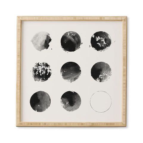 Florent Bodart Twelve Moons Framed Wall Art
