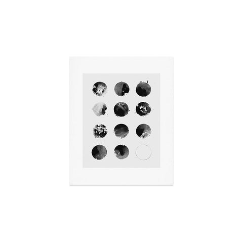 Florent Bodart Twelve Moons Art Print