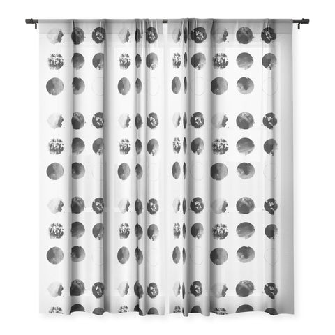 Florent Bodart Twelve Moons Sheer Window Curtain