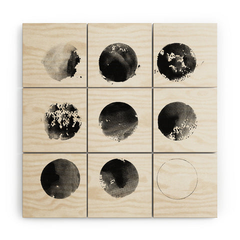 Florent Bodart Twelve Moons Wood Wall Mural