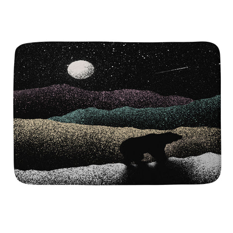 Florent Bodart Wandering Bear Memory Foam Bath Mat