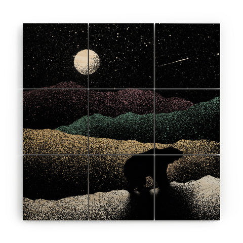 Florent Bodart Wandering Bear Wood Wall Mural