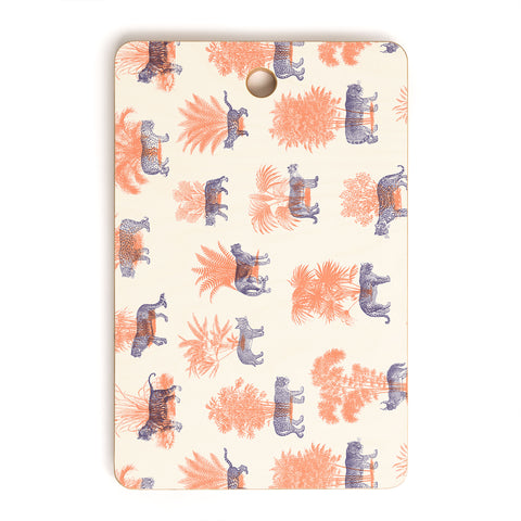 Florent Bodart Where they Belong Tigers Cutting Board Rectangle