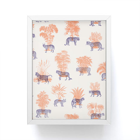 Florent Bodart Where they Belong Tigers Framed Mini Art Print