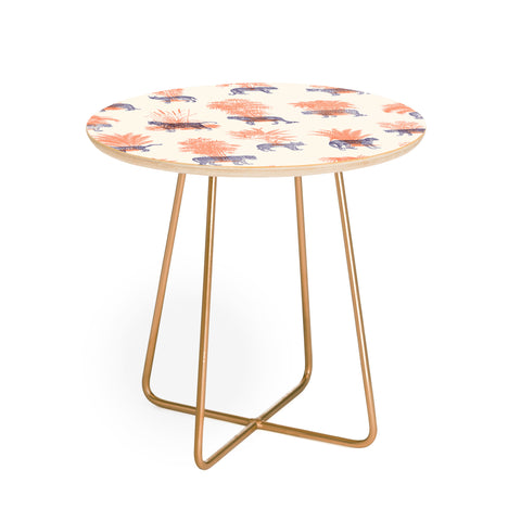 Florent Bodart Where they Belong Tigers Round Side Table