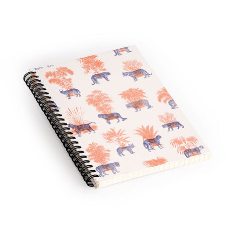 Florent Bodart Where they Belong Tigers Spiral Notebook