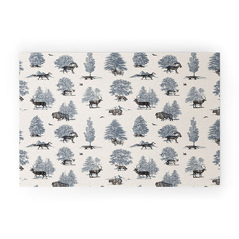 Florent Bodart Where They Belong Winter Welcome Mat