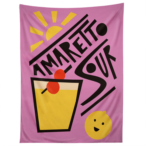 Fox And Velvet Amaretto Sour Cocktail Tapestry