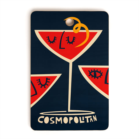 Fox And Velvet Cosmopolitan Cocktail Cutting Board Rectangle