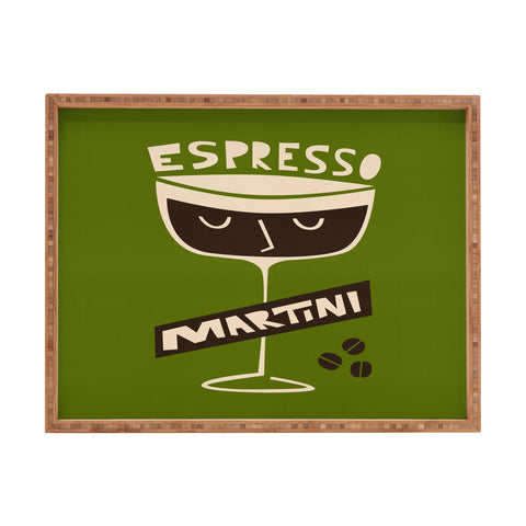 Fox And Velvet Espresso Martini Rectangular Tray