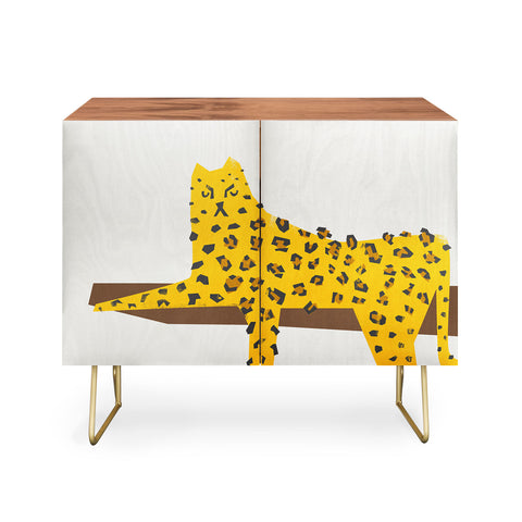 Fox And Velvet Leopard Lazy Credenza