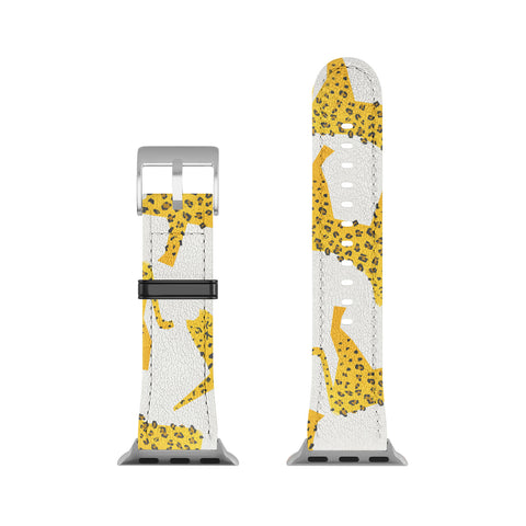 Fox And Velvet Leopard Lazy Apple Watch Band