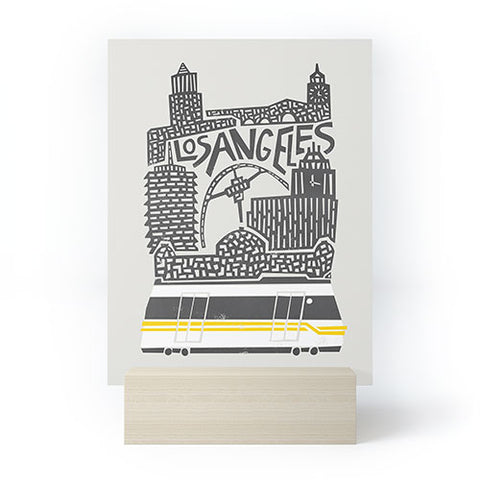 Fox And Velvet Los Angeles Cityscape Mini Art Print