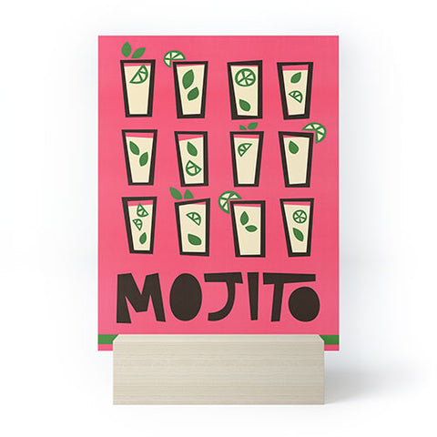 Fox And Velvet Mojito Mini Art Print