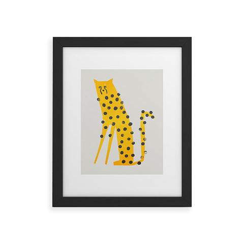 Fox And Velvet Speedy Cheetah Framed Art Print