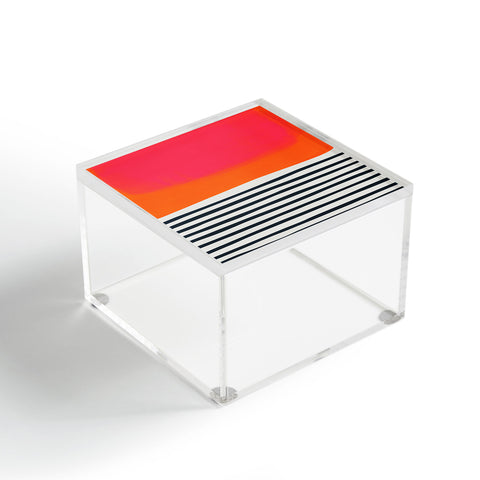 Fox And Velvet Sunset Ripples Acrylic Box