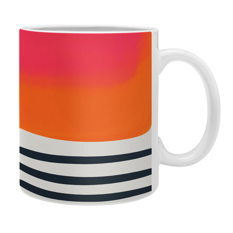 Fox And Velvet Sunset Ripples Coffee Mug
