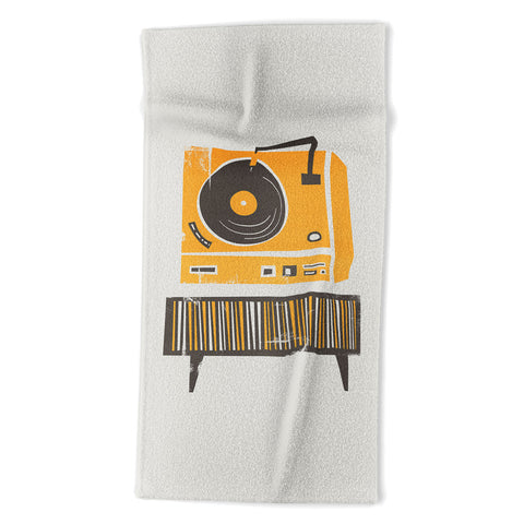 Fox And Velvet Vinyl Deck Beach Towel