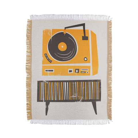 Fox And Velvet Vinyl Deck Throw Blanket