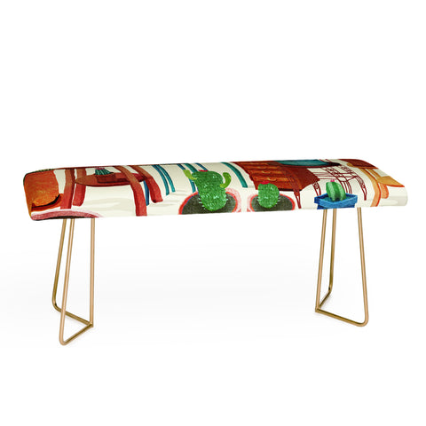 Francisco Fonseca big cactus room Bench