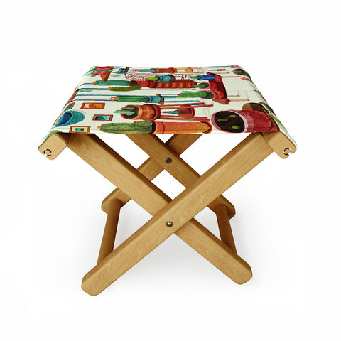 Francisco Fonseca big cactus room Folding Stool