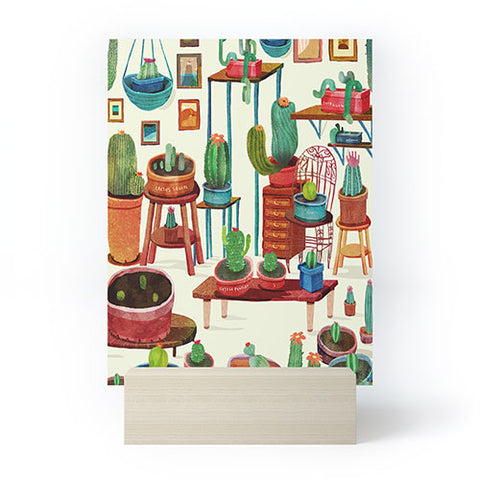 Francisco Fonseca big cactus room Mini Art Print