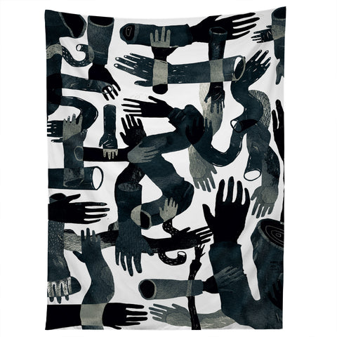 Francisco Fonseca black hands Tapestry