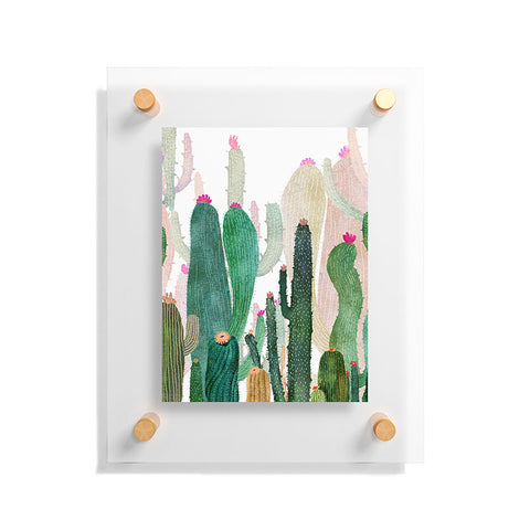 Francisco Fonseca Cactus Forest Floating Acrylic Print