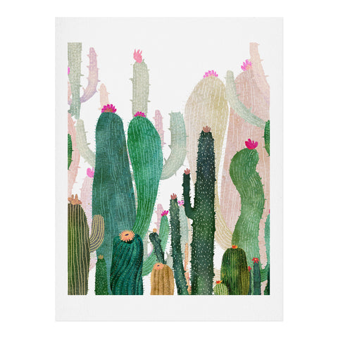 Francisco Fonseca Cactus Forest Art Print