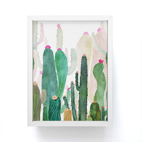 Francisco Fonseca Cactus Forest Framed Mini Art Print