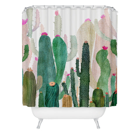 Francisco Fonseca Cactus Forest Shower Curtain
