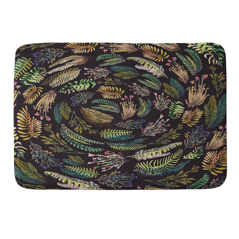 Francisco Fonseca circular nature 2 Memory Foam Bath Mat